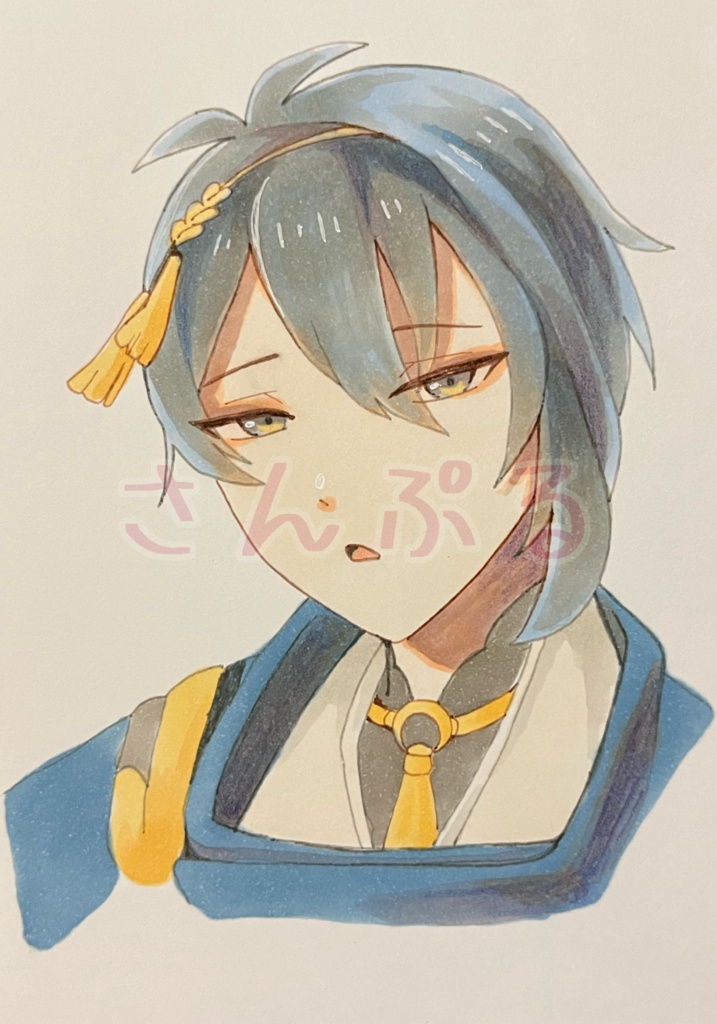 刀剣乱舞 ハガキサイズ原画