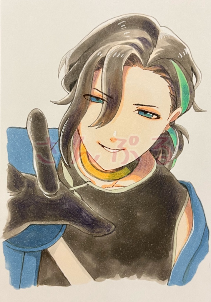 刀剣乱舞 ハガキサイズ原画