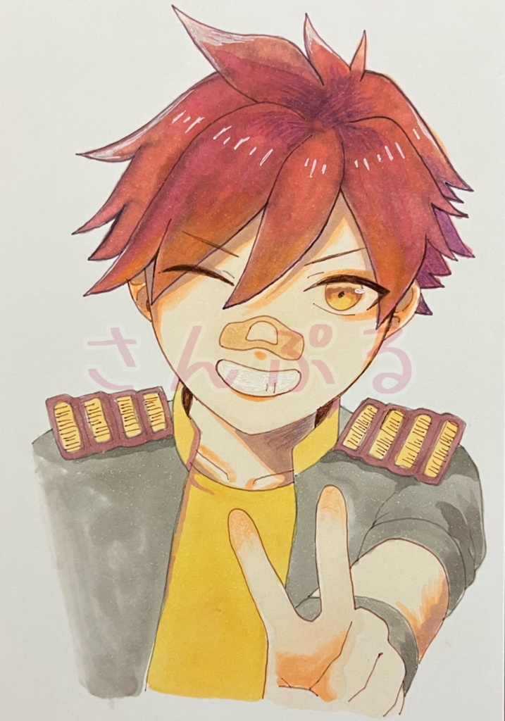 刀剣乱舞 ハガキサイズ原画 2