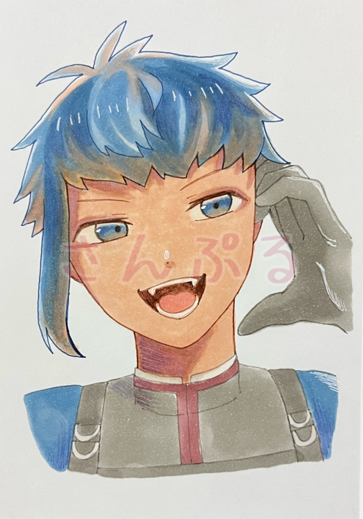 刀剣乱舞 ハガキサイズ原画 2