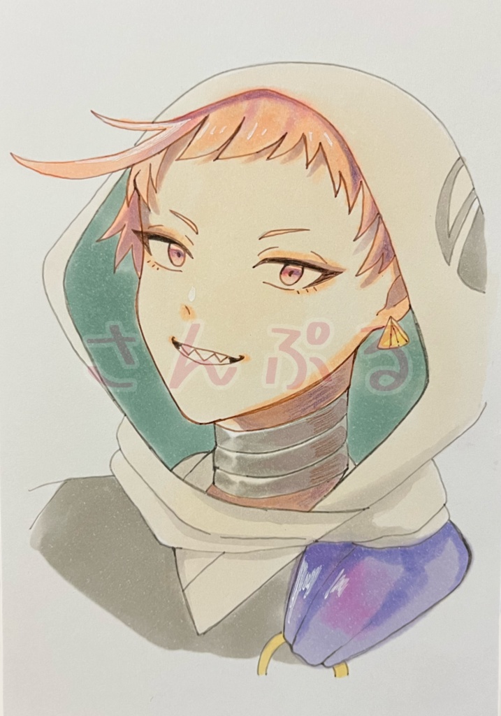 刀剣乱舞 ハガキサイズ原画 2