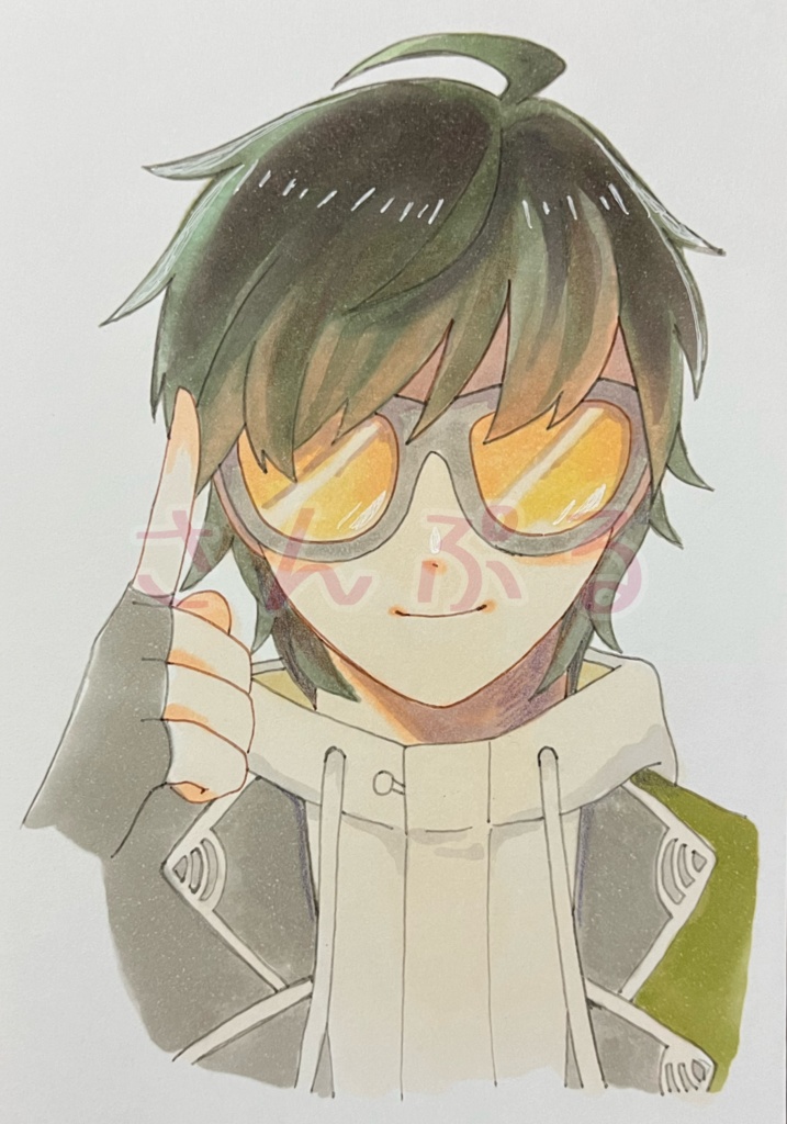 刀剣乱舞 ハガキサイズ原画 2