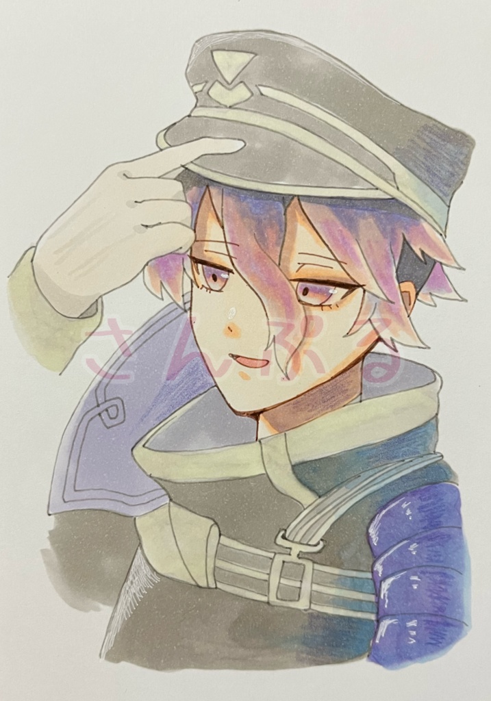 刀剣乱舞 ハガキサイズ原画 2