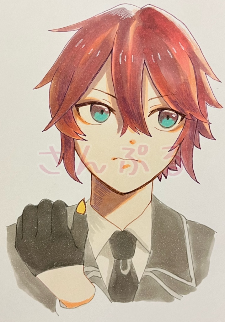 刀剣乱舞 ハガキサイズ原画 2