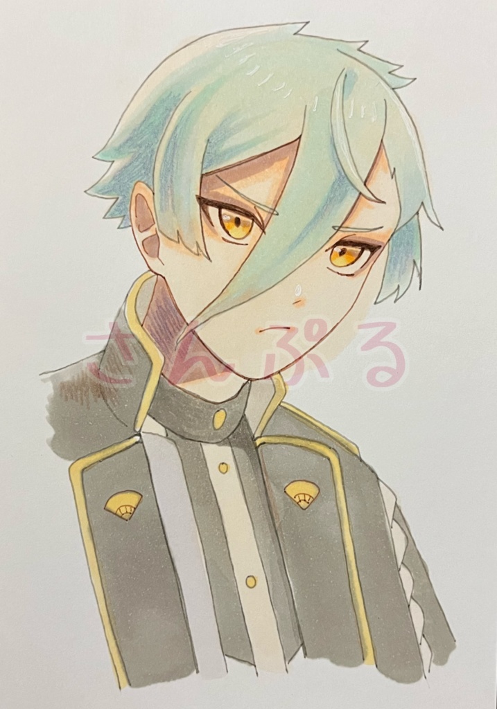 刀剣乱舞 ハガキサイズ原画 2