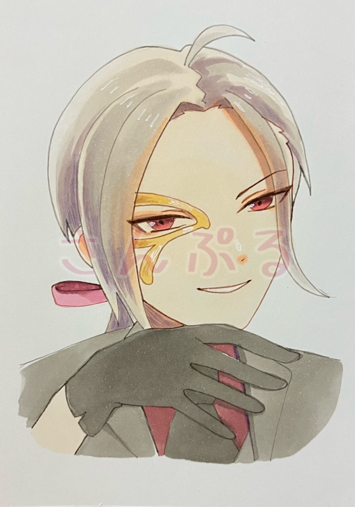 刀剣乱舞 ハガキサイズ原画 2