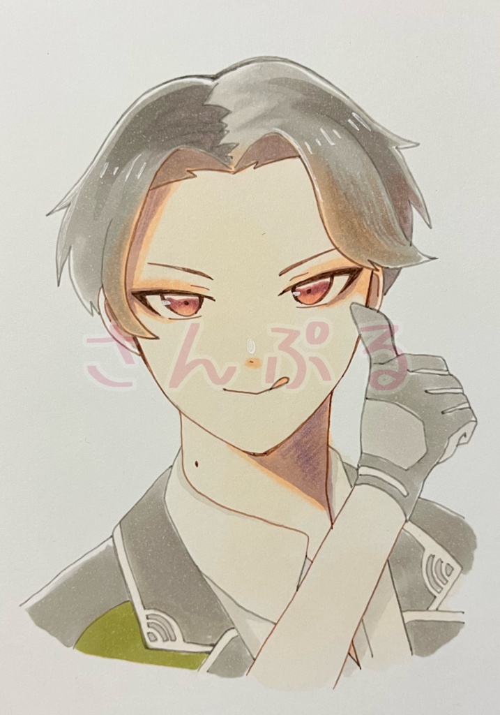 刀剣乱舞 ハガキサイズ原画 2