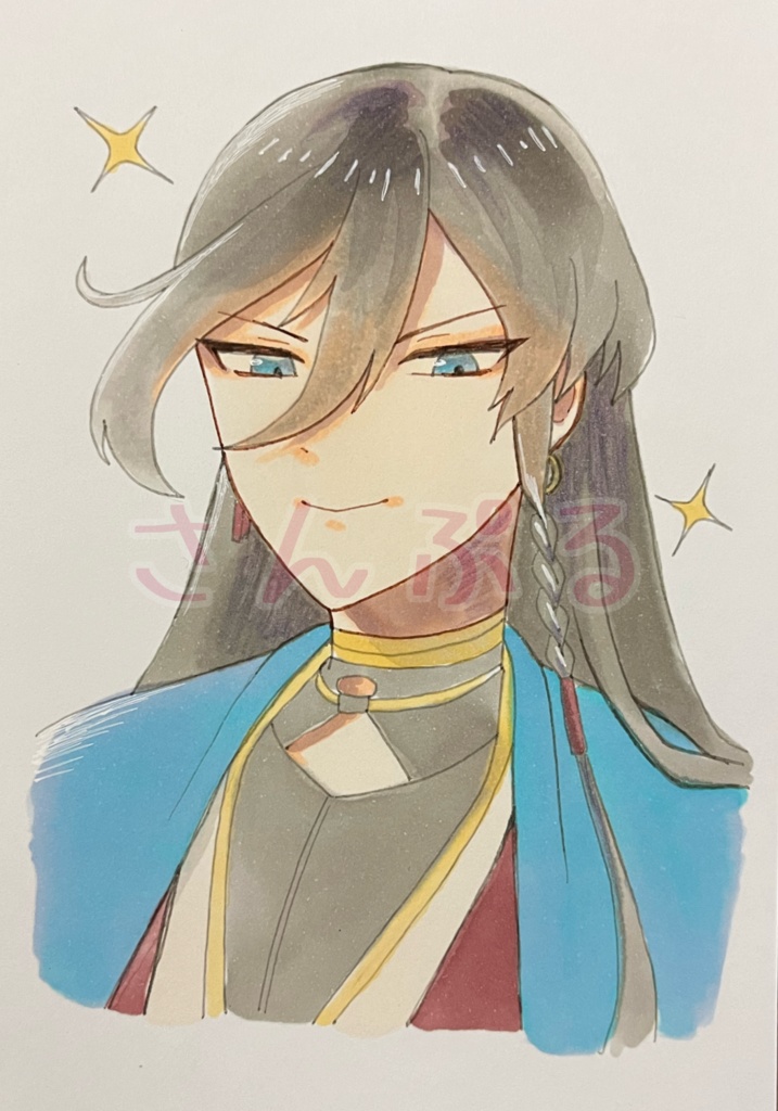 刀剣乱舞 ハガキサイズ原画 2