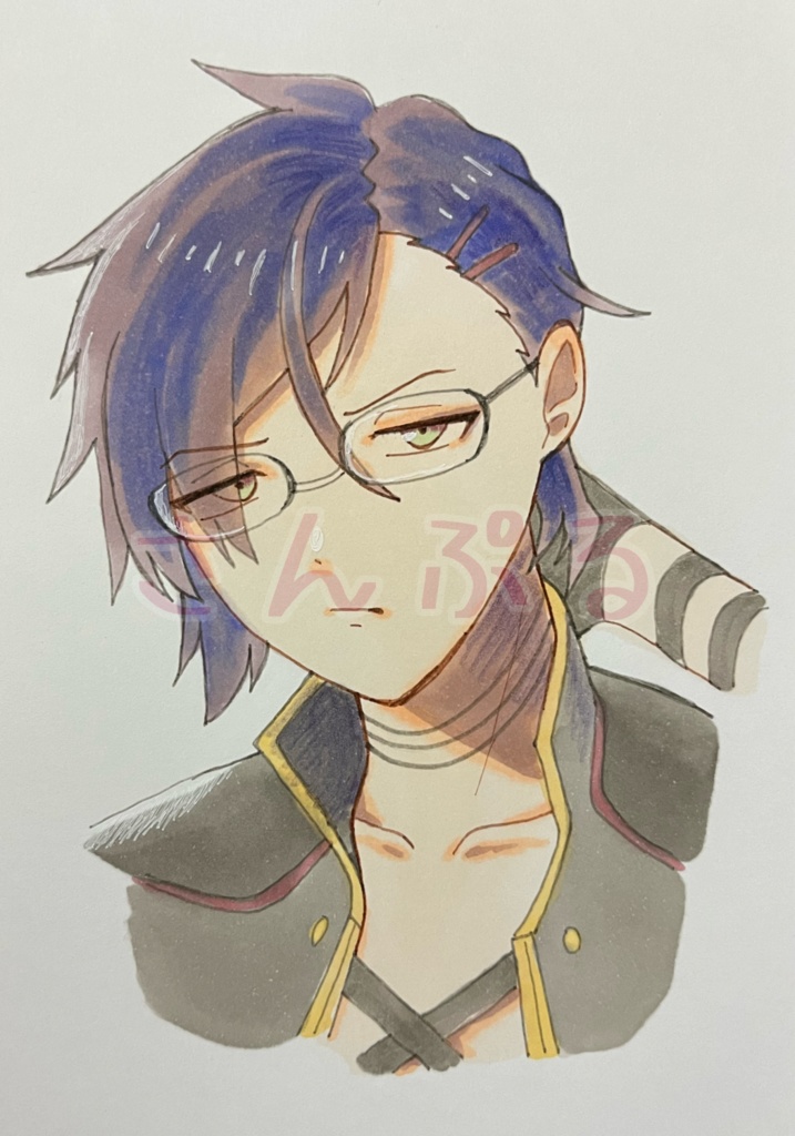 刀剣乱舞 ハガキサイズ原画 2