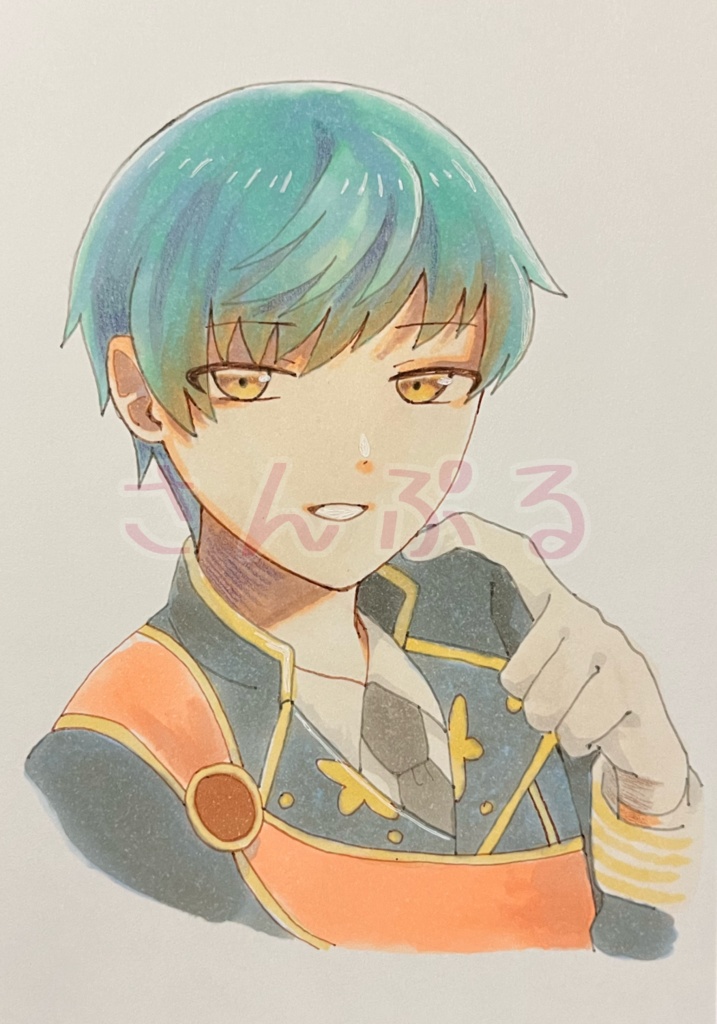 刀剣乱舞 ハガキサイズ原画 2