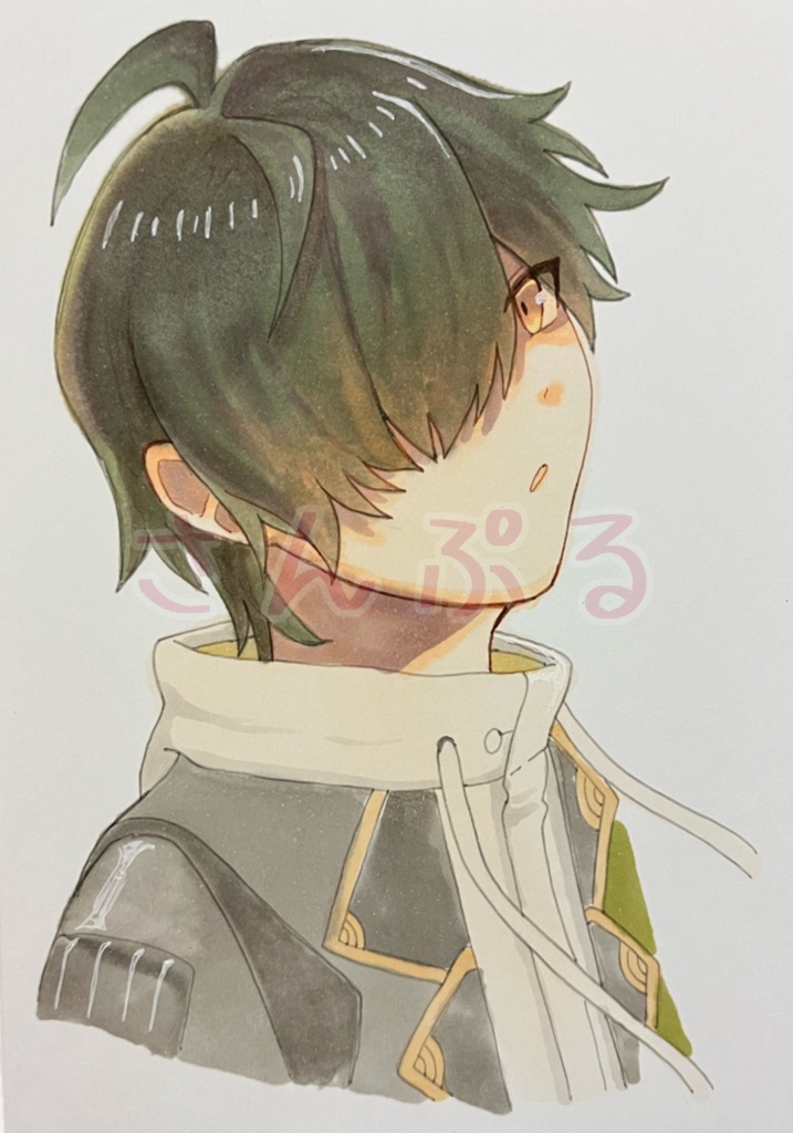 刀剣乱舞 ハガキサイズ原画 3