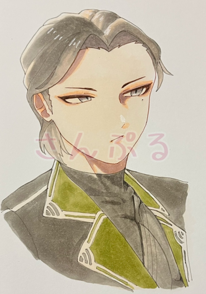 刀剣乱舞 ハガキサイズ原画 3