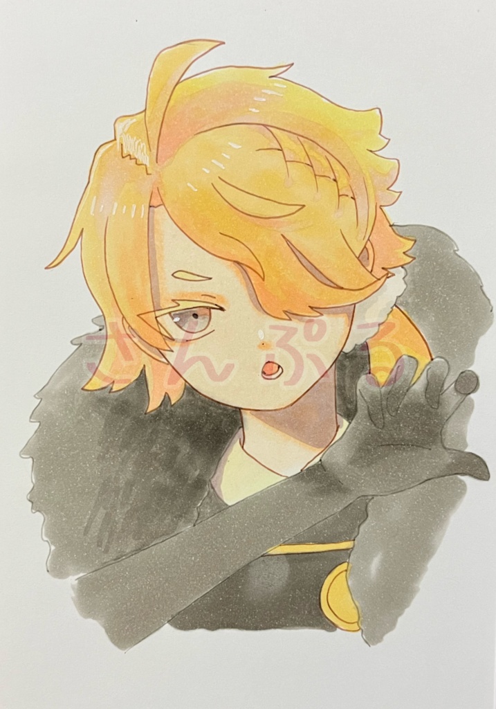 刀剣乱舞 ハガキサイズ原画 3