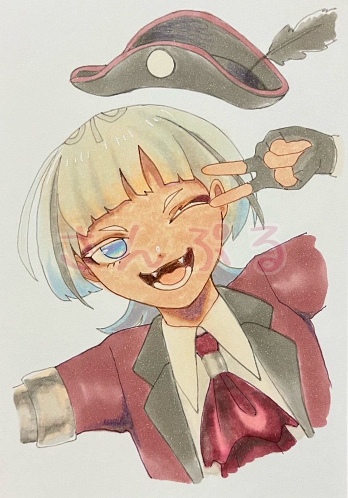 刀剣乱舞 ハガキサイズ原画 3