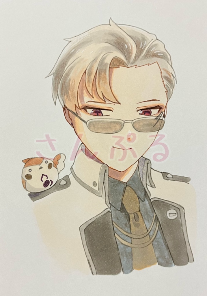 刀剣乱舞 ハガキサイズ原画 3