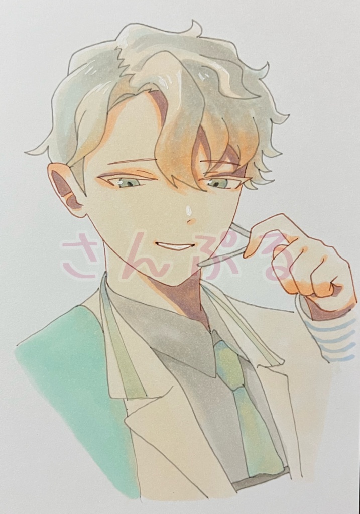 刀剣乱舞 ハガキサイズ原画 3