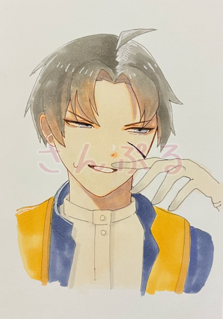 刀剣乱舞 ハガキサイズ原画 3