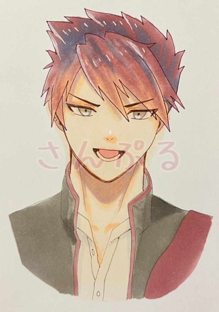 刀剣乱舞 ハガキサイズ原画 3