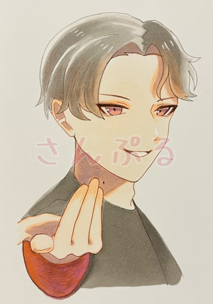 刀剣乱舞 ハガキサイズ原画 3