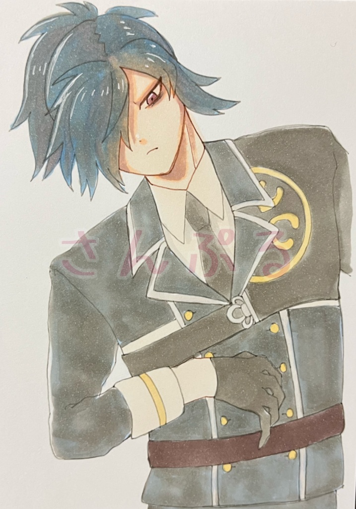 刀剣乱舞 ハガキサイズ原画 3