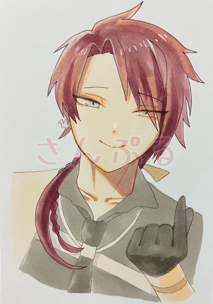 刀剣乱舞 ハガキサイズ原画 3