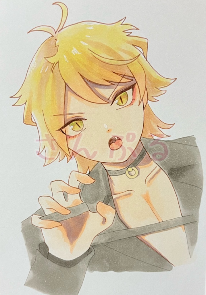 刀剣乱舞 ハガキサイズ原画 3