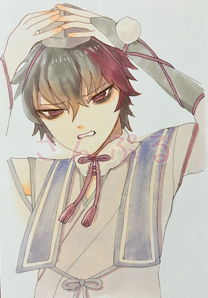 刀剣乱舞 ハガキサイズ原画 3