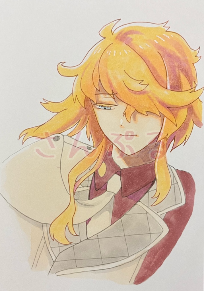 刀剣乱舞 ハガキサイズ原画 3