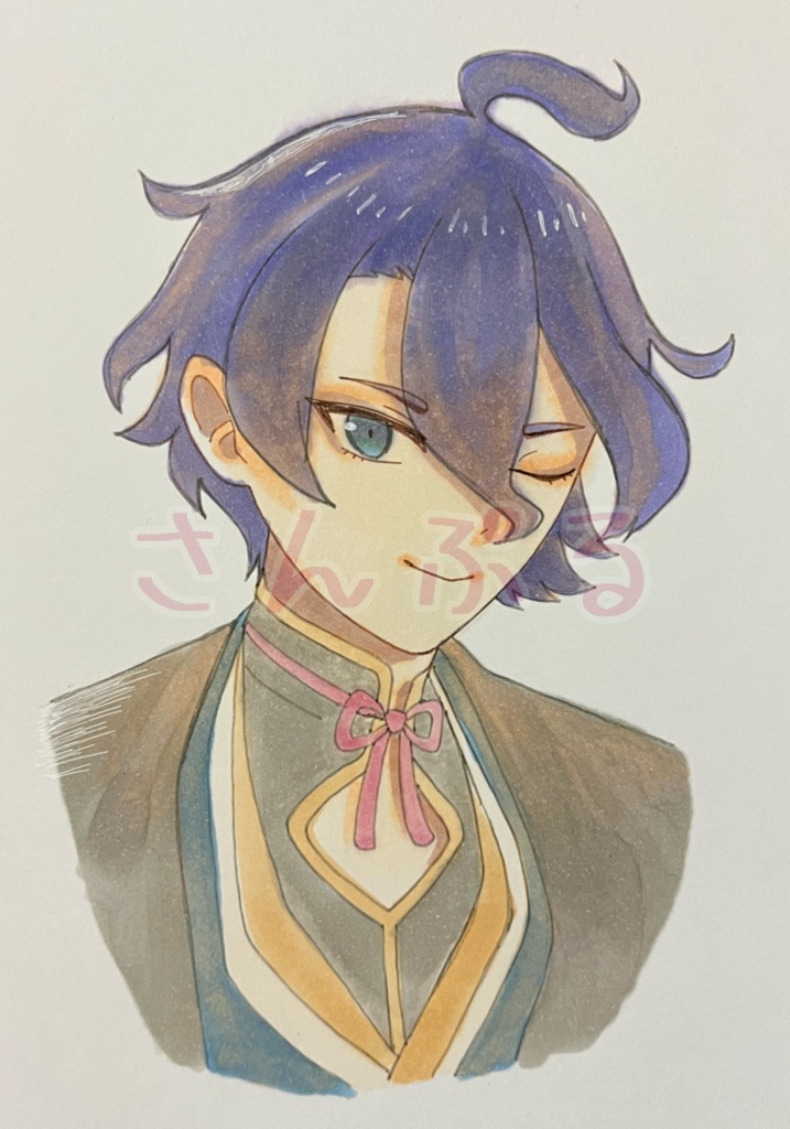 刀剣乱舞 ハガキサイズ原画 3