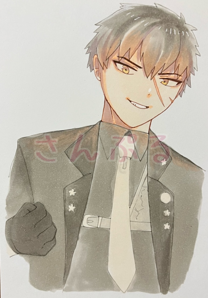 刀剣乱舞 ハガキサイズ原画 3