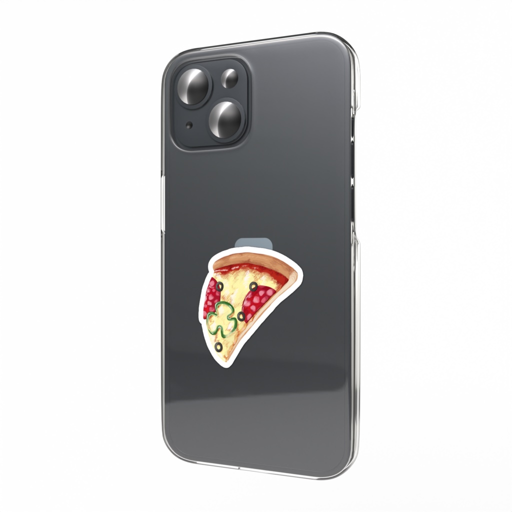 スマホステッカー ピザ