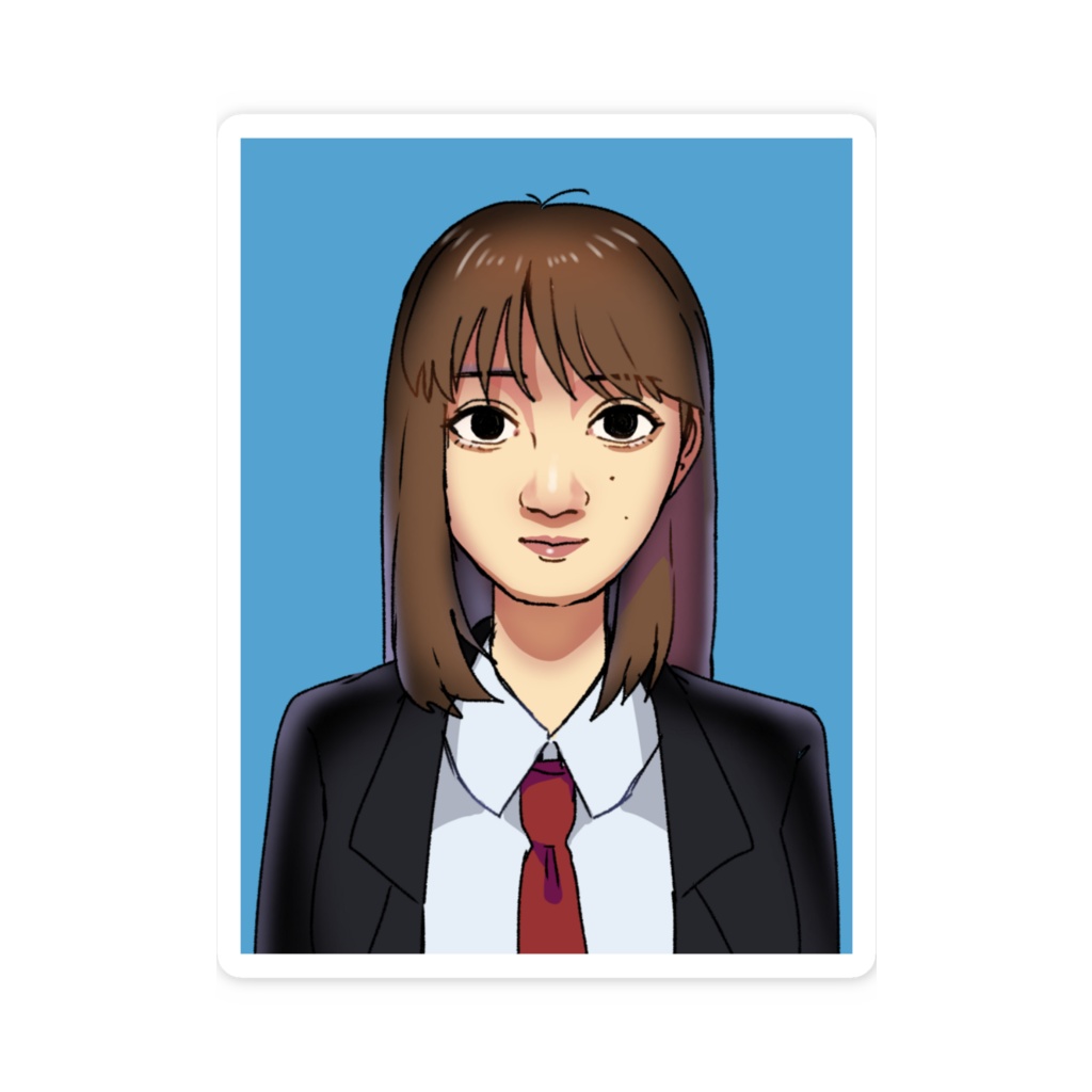 赤の他人の卒アルステッカー(ババ アヤノ)