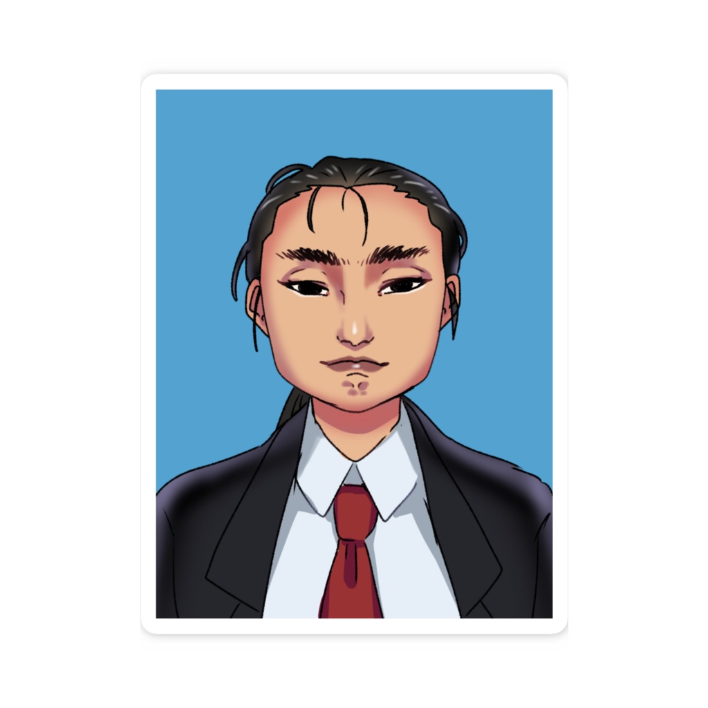 赤の他人の卒アルステッカー(ヤマダ イオリ)