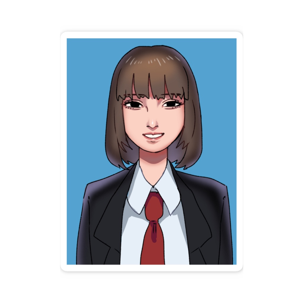 赤の他人の卒アルステッカー(ゴトウ ヒカリ)