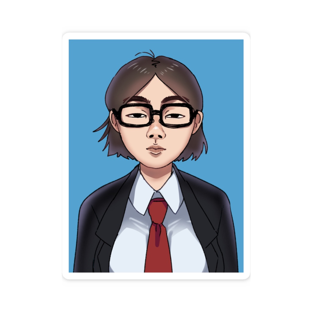 赤の他人の卒アルステッカー(カネコ ケイ)