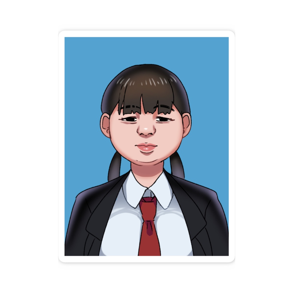 赤の他人の卒アルステッカー(カワシマ サヤカ)