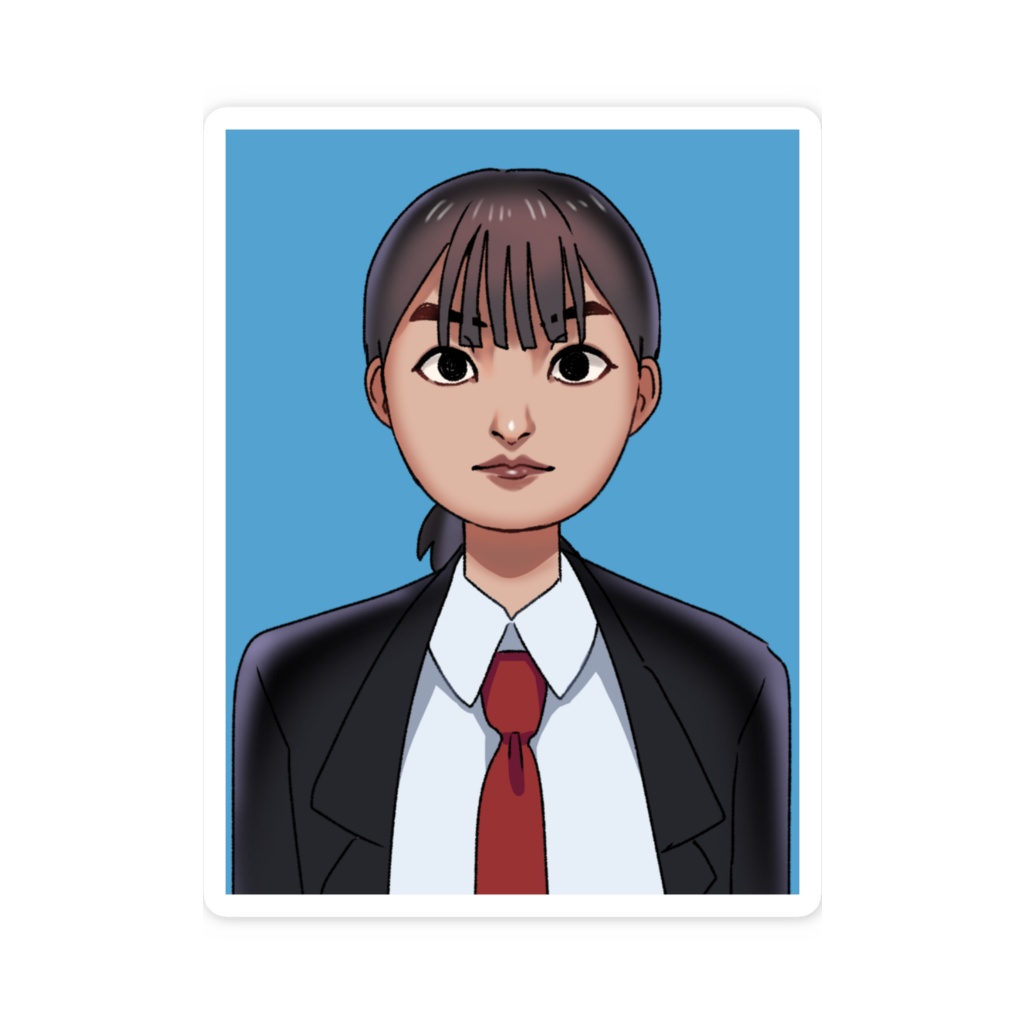 赤の他人の卒アルステッカー(イチカワ アヤネ)