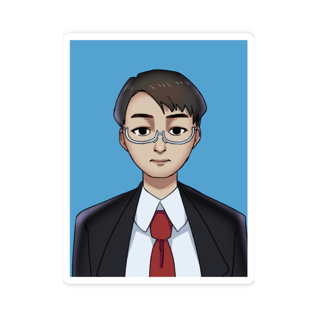 赤の他人の卒アルステッカー(ナガノ ハルキ)