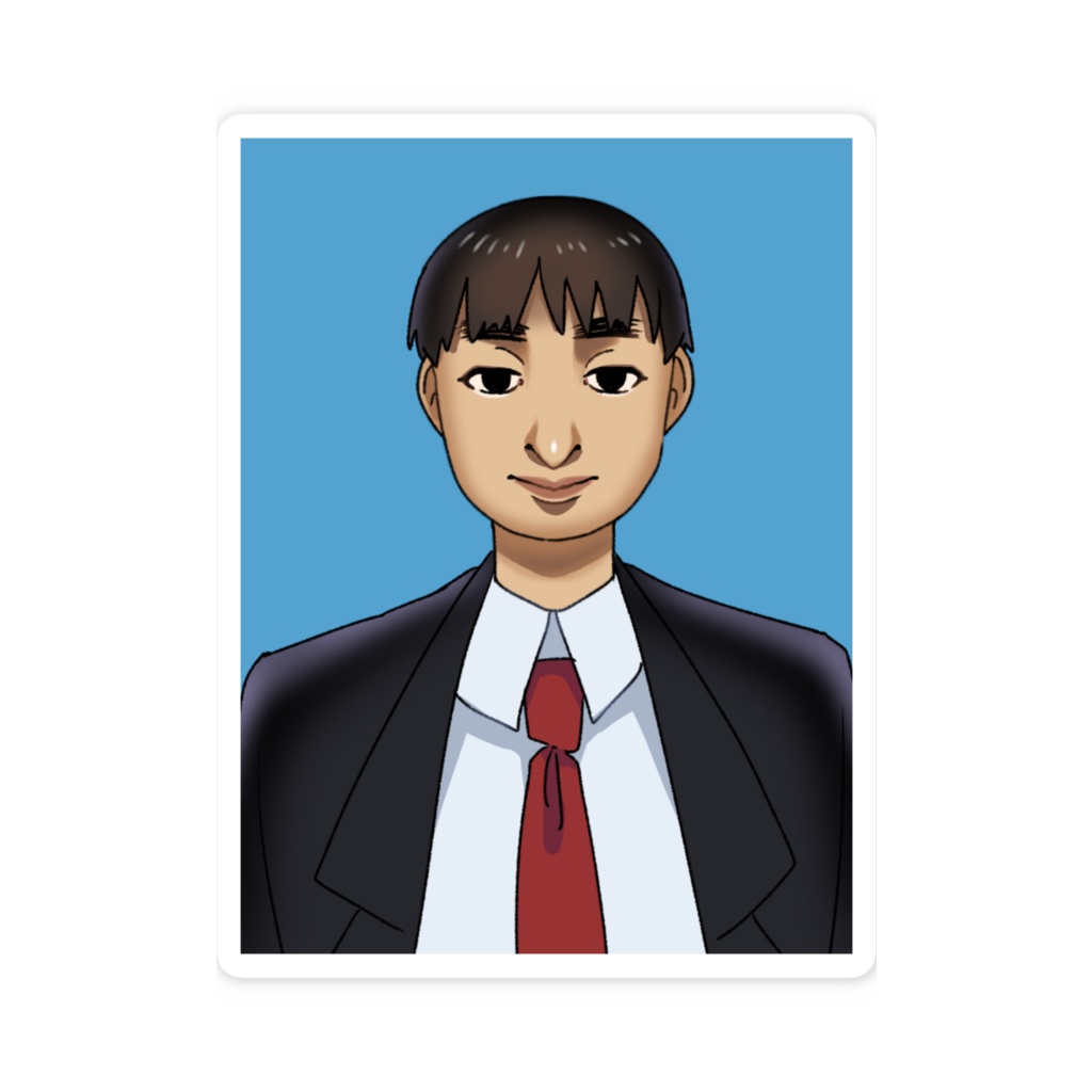 赤の他人の卒アルステッカー(トリマル カズマ)