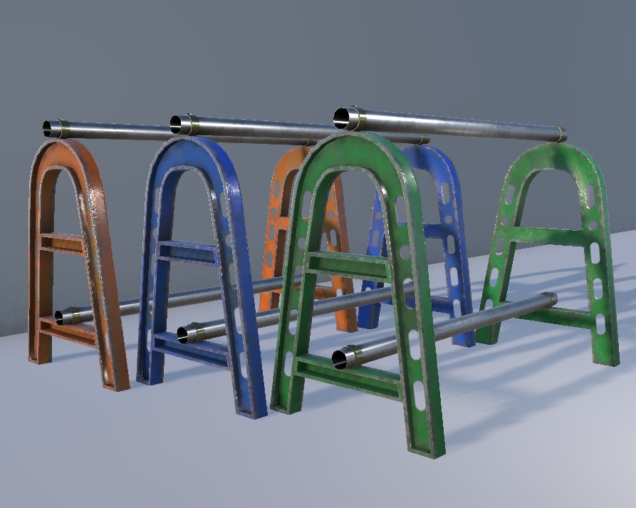 【3Dモデル】バリケードセット(※期間限定 無料)