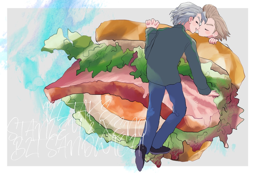 [dcst]ポストカード(ス夕ンリーとゼノ)