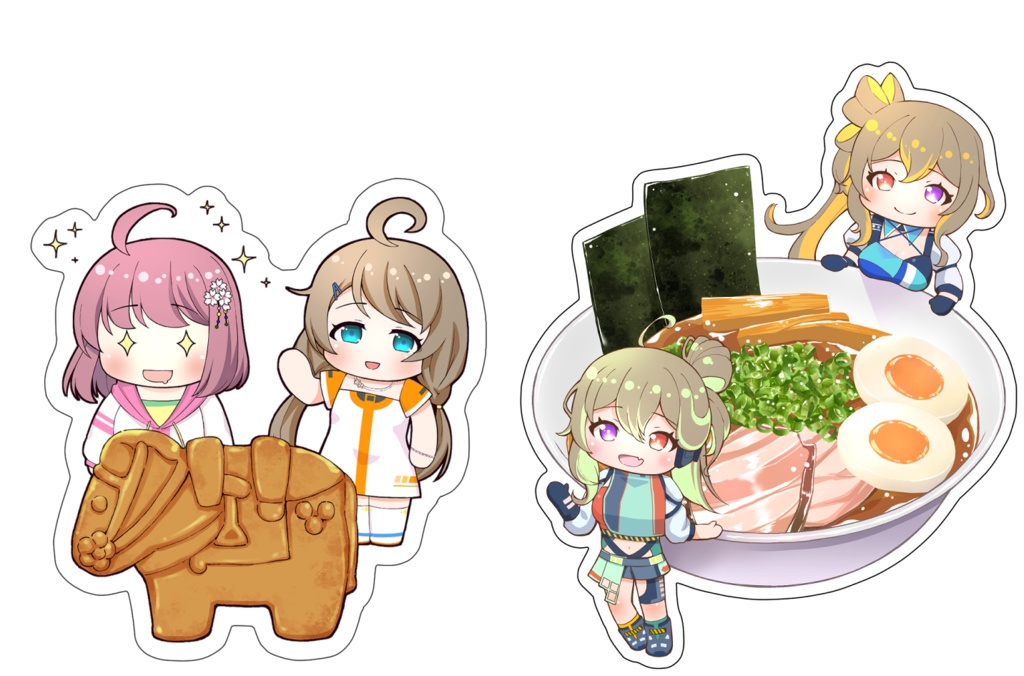 駅メモ！橿原イベント新作ステッカーセット