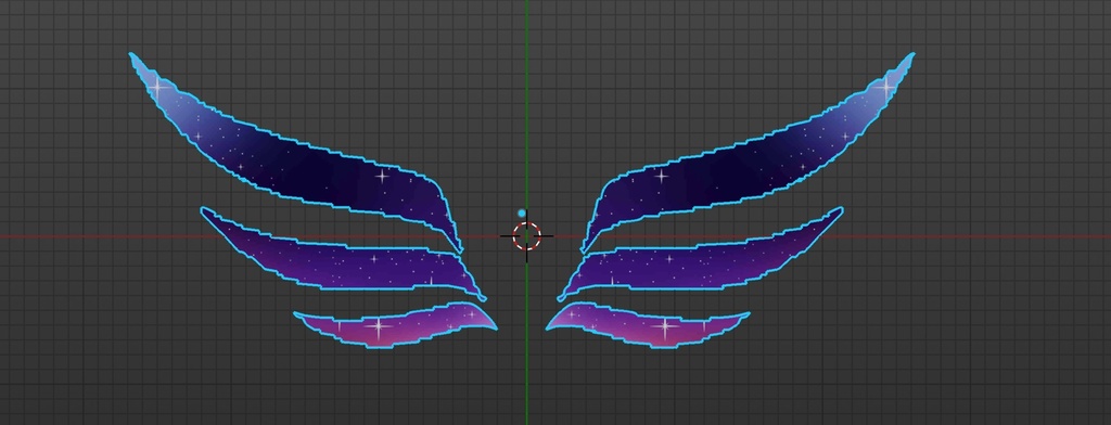 Galaxy Fairy Wings