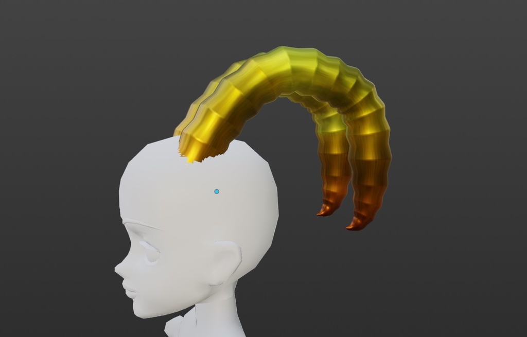 Golden Demon Horns