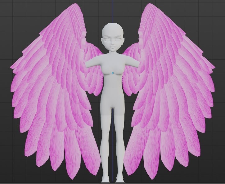 Hot Pink Wings