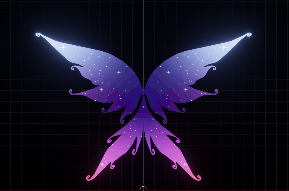 Galaxy Fairy Wings