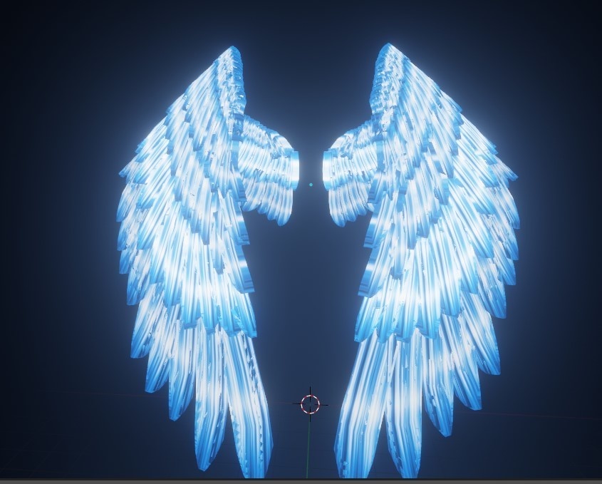 Crystal Rainbow Dash Wings