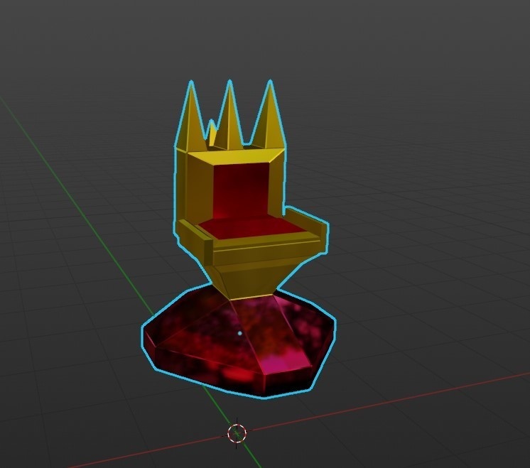 Cartoonized Alien Throne