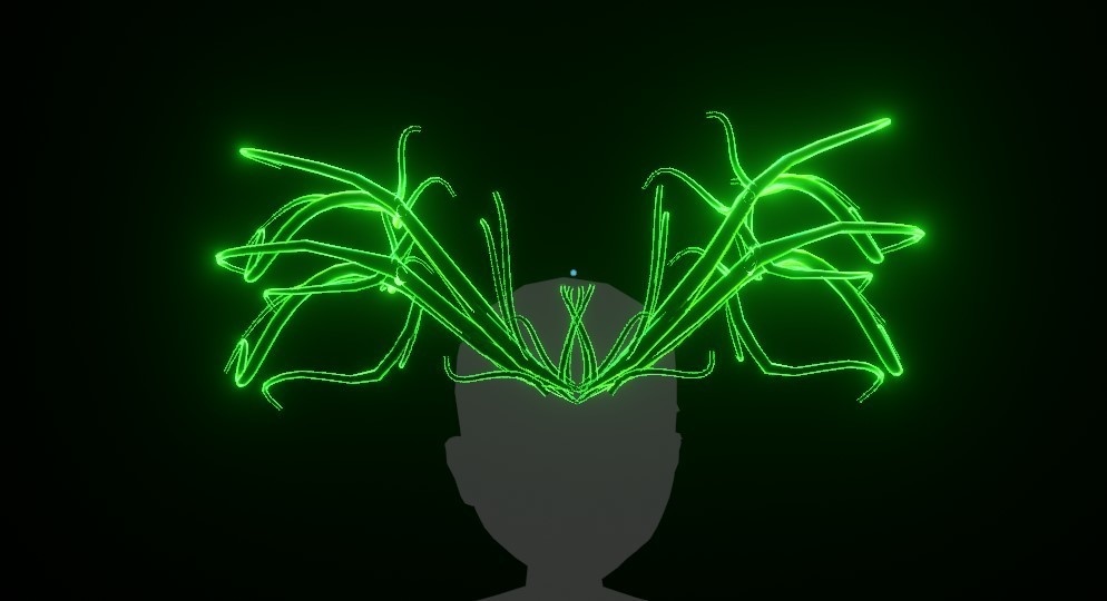 Neon CFYOW Ulquiorra Horns/Antlers