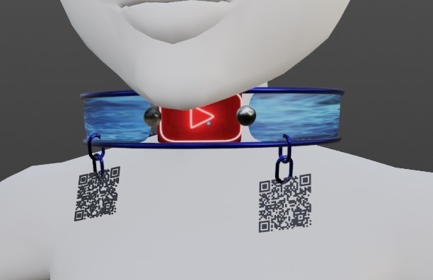 YouTube QR Neckband